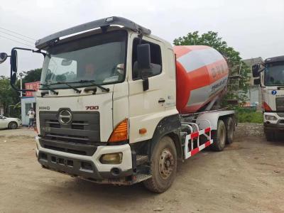 China Zoomlion HINO 700 Used Concrete Transit Mixer Truck 350HP 259kW Engine for sale