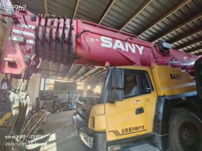 China 2017 gebruikte Sany merk 220t all-terrain kraan SAC2200C met boom 73m, jib 36m, tegengewicht 73t in voorraad te koop Te koop