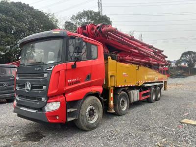 Китай 2020 старый и использованный сани бетонный насос грузовик 56м с сани грузовик в идеальном состоянии для продажи на складе продается