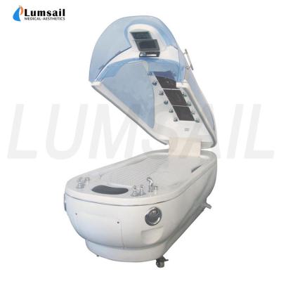 China Deluxe Magic Water SPA Capsule Massage Jet Hydropathic Infrared Wet Steam Bath 2 In 1 Te koop