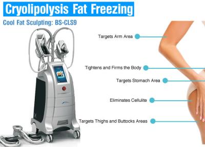 China 4 Handles Fat Freezing Cryolipolysis Body Slimming Machine For Weight Loss /  Cellulite Reduction for sale