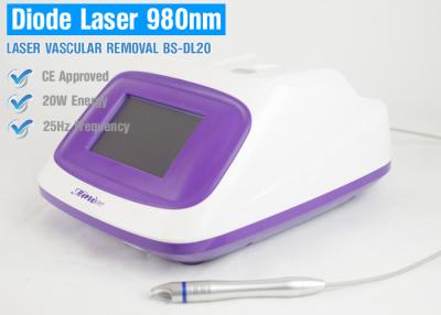 China Tratamento vascular da máquina da remoção do laser do diodo para as veias varicosas/veias da aranha à venda
