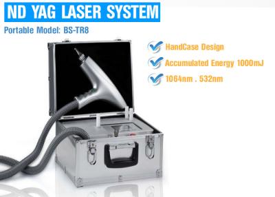 China Pigment Removal Pico Laser Machine Q Switched ND YAG Laser Machine High Mobility For Easy Carrying for sale