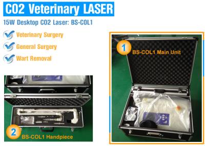China 15 Watt Portable CO2 Surgical Laser Equipment For Hospital / Clinic With Safety Protection for sale