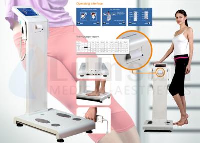 China Segmental Body Composition Analysis Machine With Colorful Touch Screen for sale