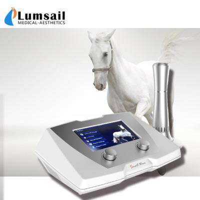 中国 音響の馬動物の苦痛の処置の衝撃波療法システム1-22Hz制動機ポイント療法 販売のため