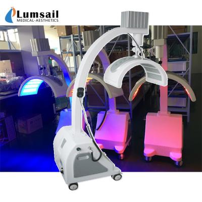 China Beauty Salon LED Phototherapy Machine With Red And Blue Light For Skin Rejuvenation for sale