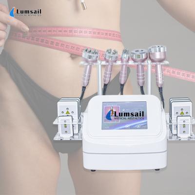 China Drenaje linfático ultrasónico de la máquina de la cavitación que adelgaza portátil 40K en venta