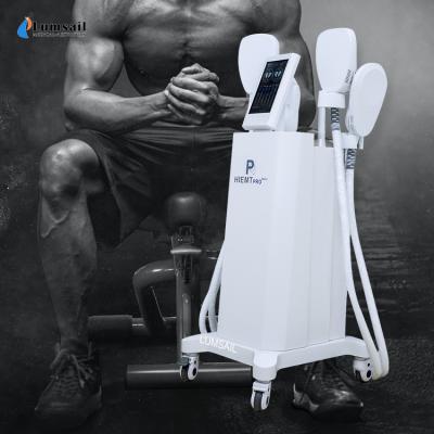 China 4 Heads Fitness Electric Ems Himet Muscle Machine With LCD Touchscreen en venta