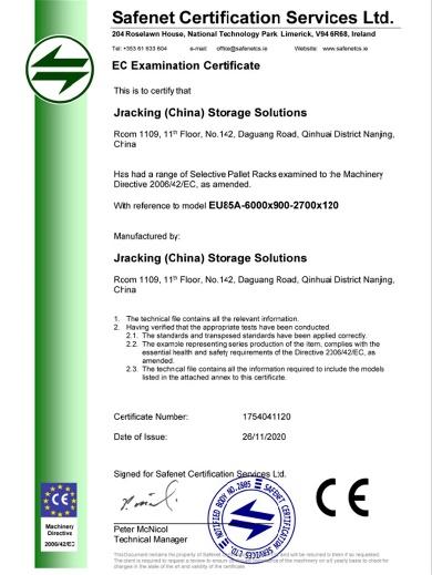 CE - JRACKING(CHINA) STORAGE SOLUTIONS