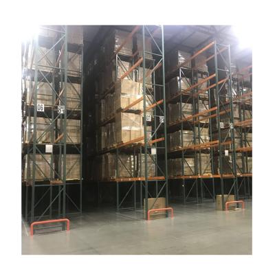 China Normal Temperature Or Cold Room (-40C Max) Warehouse Industrial Storage Teardrop Steel Pallet Racking In Storage Cargo And Equipment for sale