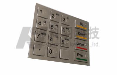China 16 Button Encrypting ATM Pin Pad , Bank ATM Keypad For Windows NT / 2000 / XP for sale