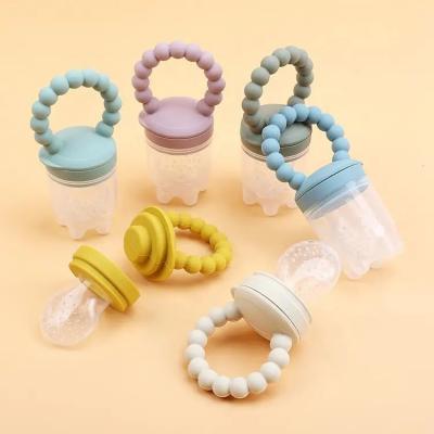 China Durable Food Silicone Baby Teether Soft Flexible Harmless BPA Free for sale