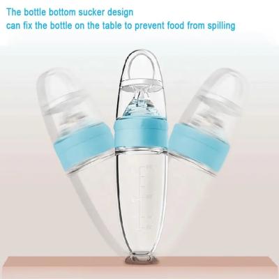 China Tasteless Baby Feeding Tools Spoon Feeder Practical Lightweight for sale