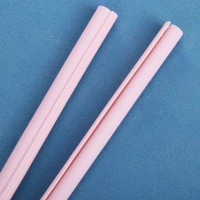 China Multipurpose Openable Silicone Straw , BPA Free Flexible Reusable Straws for sale