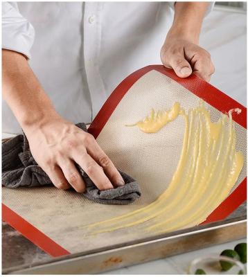 China Fiberglass Dough Silicone Kneading Pad Lightweight Thickened for sale