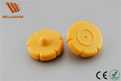 China Magnetic Alarm Security Tag EAS Flower Hard Tag For Protecting Supermarket for sale