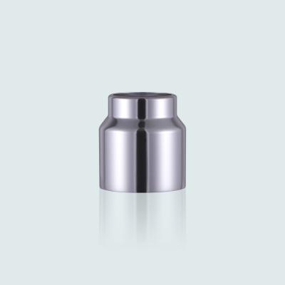 China Electric Polishing Surface Aluminum Cosmetic Parts Cream Pump Closure for sale