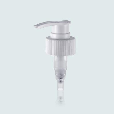 China JY327-05 Smooth Ribbed Ratchet Closure Plastic Lotion Pump / Soap Dispenser Pump Replacement for sale