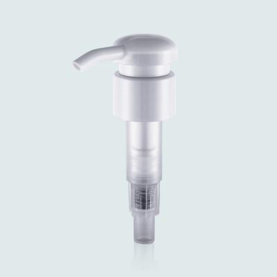 China JY310-01 White Plastic Liquid Soap Pump Replacement 28mm 33mm Liquid Big Dosage 3.5cc 5cc for sale