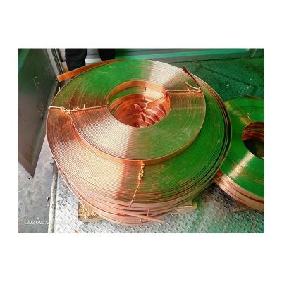China 0.1 0.2 0.5 0.8 2.5 4mm Copper Metal Roll Thick Cold Rolled Copper Sheet T2 for sale