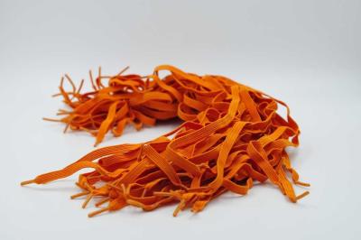 Chine Orange libre de courroie de masque à oxygène de latex plat élastique de bande élastique à vendre