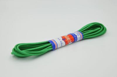 China Recycled Solid Color Braided Roll Elastic Cord 3mm 150m Poly Cord for sale