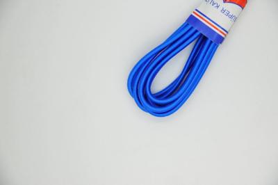 Chine 2 millimètres 2,5 millimètres 3 millimètres de latex élastique rond coloré de haute résistance de corde pour des vêtements à vendre