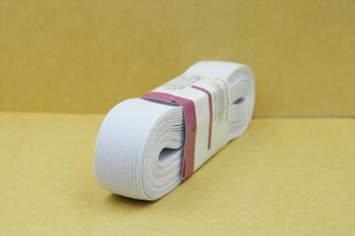 China Elástico pesado branco feito malha do estiramento da faixa elástica para o punho da faixa à venda