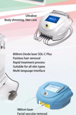 China Portable Ultrasound Fat Reduction Machine With Radio Frequency Cavitation for sale