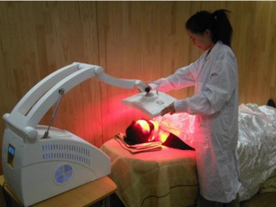 China Skin Tightening LED Photon Light Therapy Machine With High Pure Red / Blue Light for sale