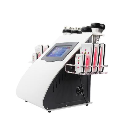 China Lipo Laser Slimming Rf 6 In 1 Vacuum 40k Ultrasonic Cavitation Machine for sale