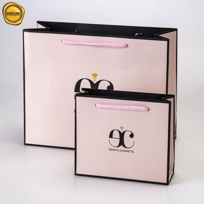 China Custom Print Shopping Paper Bags With Your Own Logo for sale