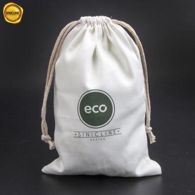 China Eco Packaging Solutions Sustainable Bamboo Fabric Drawstring Dust Bag for sale