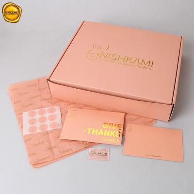 China 30cm Mailing Hair Extension Packaging Box For Hair Bundles for sale