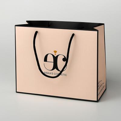China 250gsm Paper Custom Paper Shopping Bag Small Jewelry Sugar Packaging Paper Bags With Logo Printing for sale