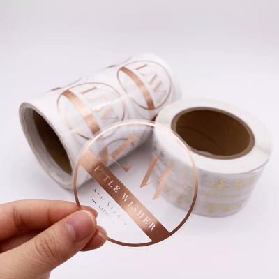 China 44mm Custom Plastic Product Sticker Printing Labels On Sticker Paper ISO9001 for sale