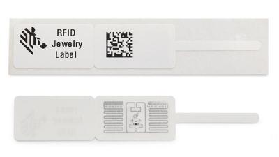 China RFID Tag Sticker Jewellery Tag Barcode Label for sale