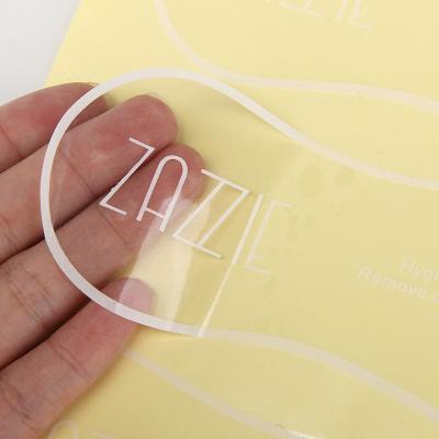 China 4C Clear Vinyl Stickers Self Adhesive for sale
