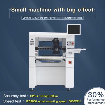 China Charmhigh CHM-550 Desktop SMT 4 Head Pick And Place Machine Samsung Second Hand for sale