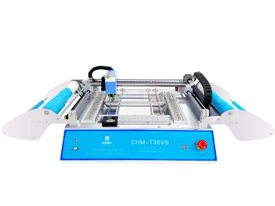 China Mini CHM-T36VB desktop 2 head asm led lence Surface Placement Equipment smt pick and place machine for sale