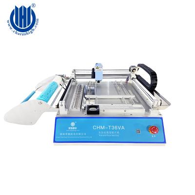 China Manual SMT SMD Desktop Low Cost LED Manual Operation Pick and Place Robot Machine 6000cph for sale
