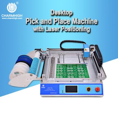 China CHM-T36 2 Head PCB Assembly Machine SMD Automatic SMT Mini P&P Machine 0201 for sale
