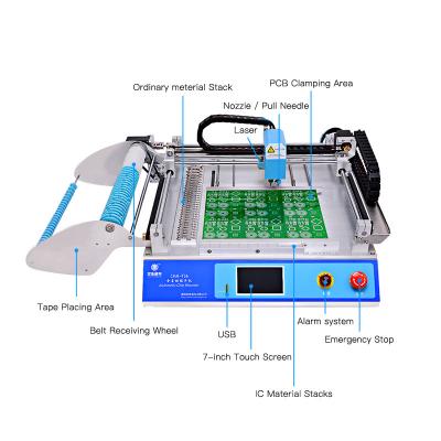 China Charmhigh PCB Board Making LED Assembly Line Pick And Place Machine for sale