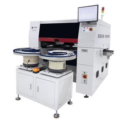China CHM-861 33100cph Automated LED lens blue light Pick And Place Machine For Component Height 12mm for sale