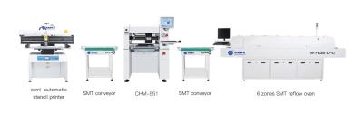 China CHM-551 Semi Automatic / Fully Automatic SMT Production Line Pick And Place Machine for sale