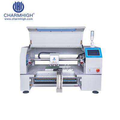 China 4 Heads 30 Feeders Desktop SMT Pick And Place Machine With Visual Inspection for sale
