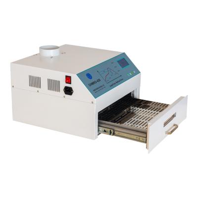 China Flexible Production 2500W Dual Sensor SMT Reflow Oven Table Top for sale