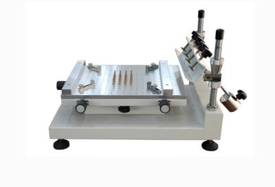 China SMT Production High Precision Solder Paste Printing Machine White for sale