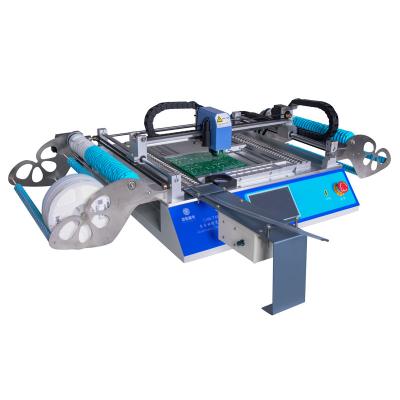 China Charmhigh CHM-T48VB Small Pick And Place Robotic Arm With Vision For PCB Prototype And SMT Assembly for sale